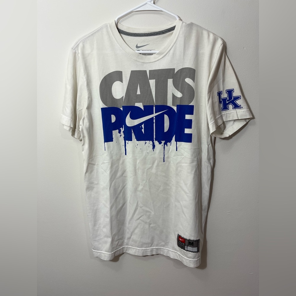 Kentucky Wildcats Medium Nike Dri-fit T-shirt White